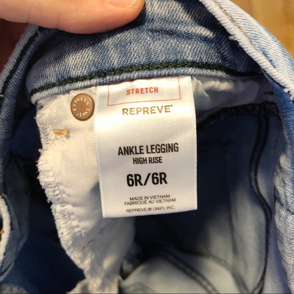 Express | High Rise Ankle Skinny Jeans - Picture 6 of 7